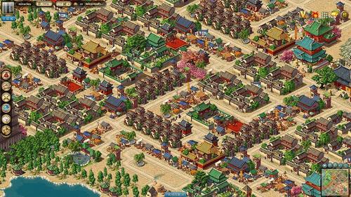 城市与文明游戏中国布局图