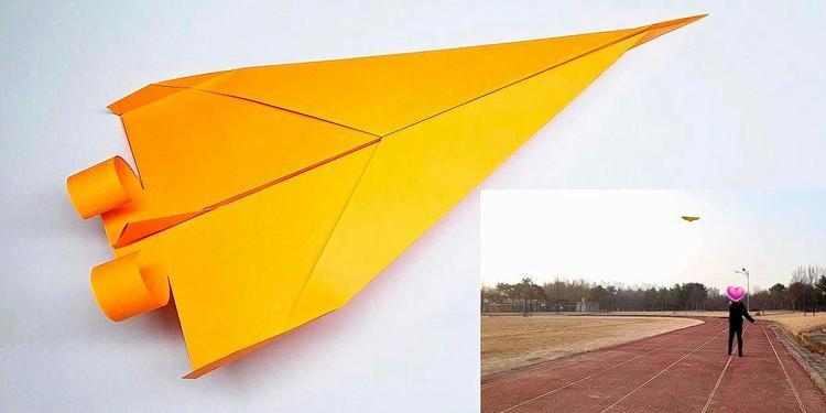 能飞100米的纸飞机